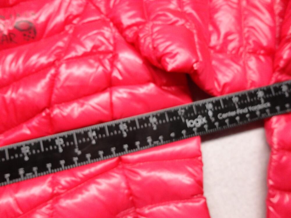 Mountain Hardwear Jacket Womens XS Pink Q.Shield 800 Down Hooded Puffer - Picture 6 of 9